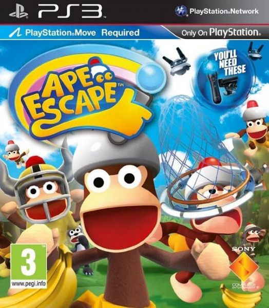 Ape Escape Move (PS3, РУС, БУ)