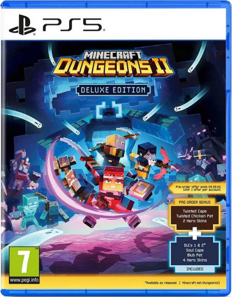 Minecraft Dungeons II (2) - Deluxe Edition (PS5, русские субтитры)