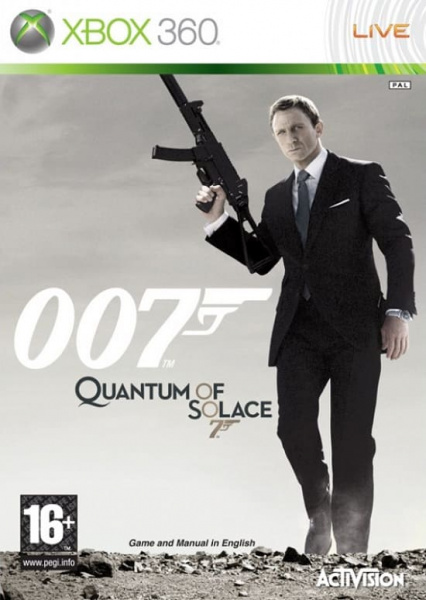 James Bond 007: Quantum of Solace (XBOX 360, АНГЛ, БУ)