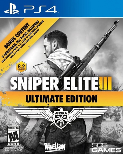 Sniper Elite 3 - Ultimate Edition (PS4, английская версия)