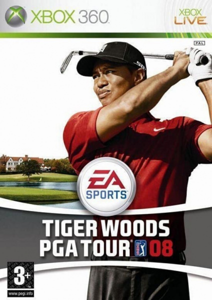 Tiger Woods 08 (Xbox 360, АНГЛ, БУ)
