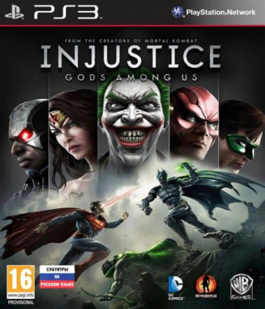 Injustice: Gods Among Us (PS3, РУС) Injustice: Gods Among Us (PS3, РУС)