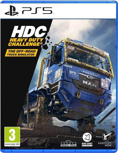 Heavy Duty Challenge (HDC): The Off Road Truck Simulator [PS5, русские субтитры, БУ) Heavy Duty Challenge (HDC): The Off Road Truck Simulator [PS5, русские субтитры, БУ)