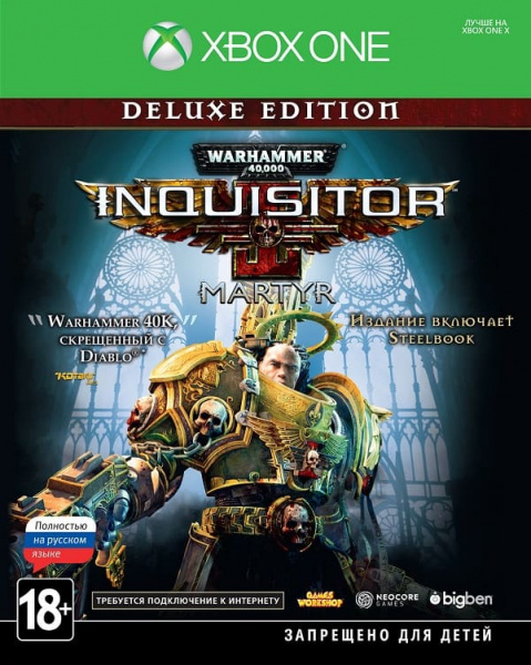 Warhammer 40,000: Inquisitor - Martyr - Deluxe Edition (Xbox One, русская версия)