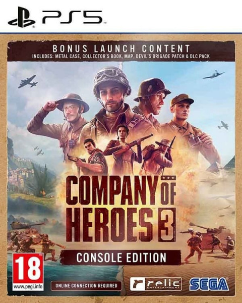 Company of Heroes 3 - Console Launch Edition (PS5, Английская версия)