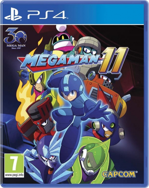 Mega Man 11 (PS4, АНГЛ, БУ)