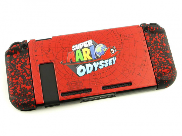 Защитная накладка Minithink на корпус Nintendo Switch - Mario Odyssey - интернет-магазин GameShock г. Челябинск