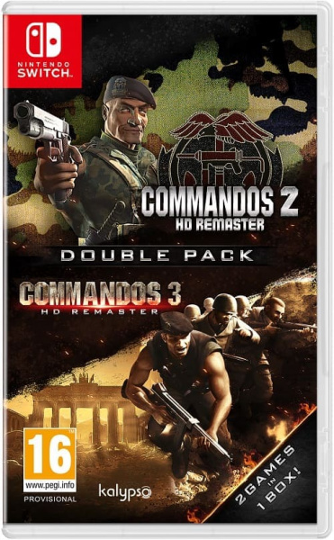 Commandos 2 & Comandos 3 HD Remaster Double Pack [Nintendo Switch, русские субтитры]