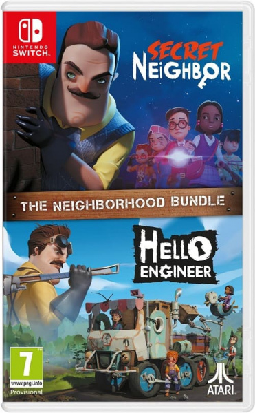 Secret Neighbor + Hello Engineer - The Neighborhood Bundle [Nintendo Switch, русские субтитры, БУ]
