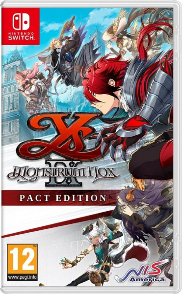 Ys IX (9) : Monstrum Nox - Pact Edition [Nintendo Switch, английская версия, БУ]