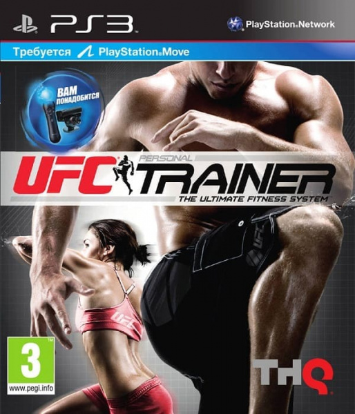 Move UFC Personal Trainer The Ultimate Fitness System (+ ножной ремень) (PS3, АНГЛ)