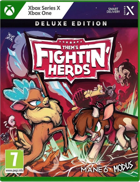 Them's Fightin' Herds [Xbox One/Series X, русские субтитры, БУ]