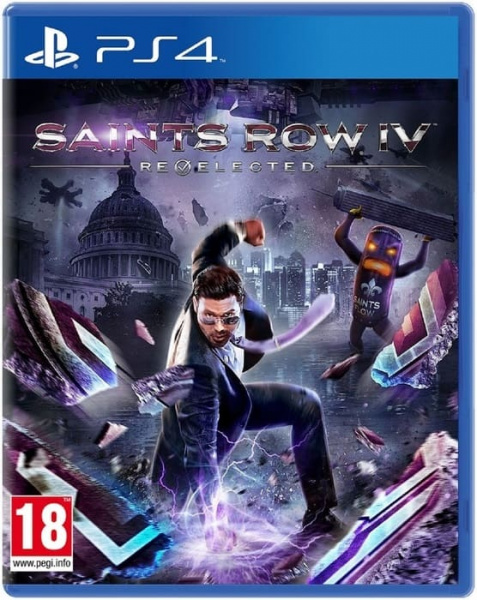 Saints Row IV (4): ReElected (PS4, русские субтитры, БУ)