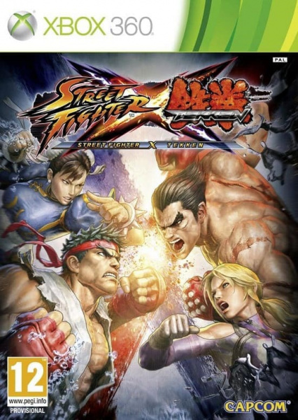 Street Fighter X Tekken (Xbox 360, АНГЛ, БУ) (Без обложки)