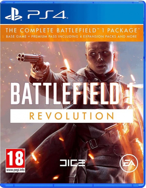 Battlefield 1 Революция (PS4, русская версия)