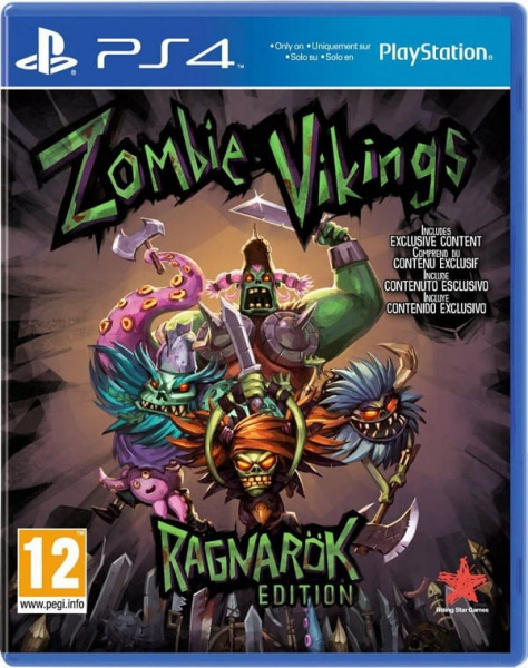 Zombie Vikings - Ragnarok Edition [PS4, русские субтитры, БУ]