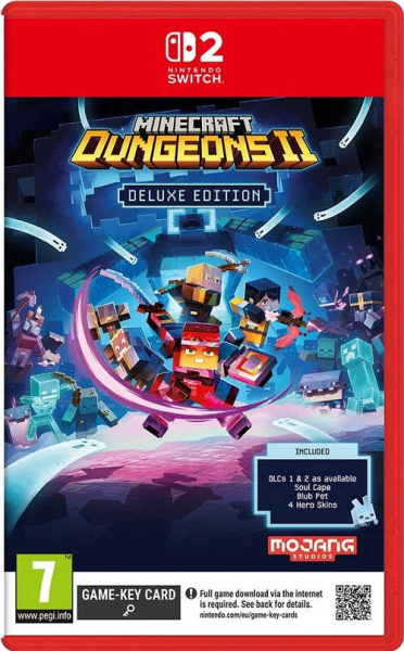 Minecraft Dungeons II (2) - Deluxe Edition (Nintendo Switch 2, русские субтитры)