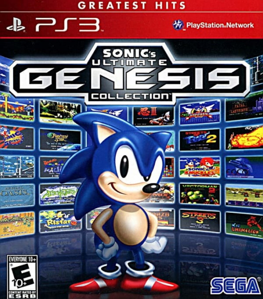 Sonic Ultimate Genesis Collection (Greatest Hits) (PS3, АНГЛ, БУ)