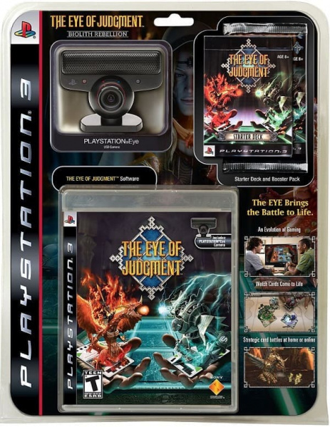The Eye Of Judgment (Диск+Камера+Игровые карты) (PS3, АНГЛ)