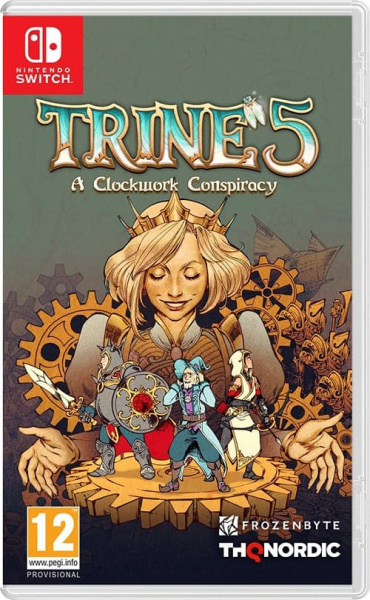 Trine 5: A Clockwork Conspiracy [Nintendo Switch, русские субтитры]