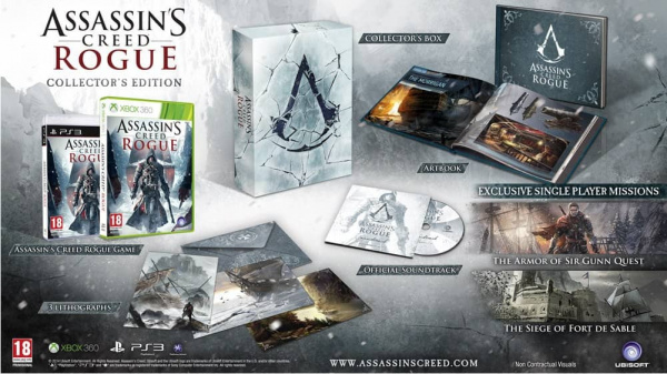 Assassin's Creed: Изгой (Rogue) - Коллекционное издание (Xbox 360, РУС, БУ) - интернет-магазин GameShock г. Челябинск Assassin's Creed: Изгой (Rogue) - Коллекционное издание (Xbox 360, РУС, БУ) - интернет-магазин GameShock г. Челябинск
