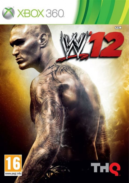 WWE 12 (Xbox 360, АНГЛ, БУ)