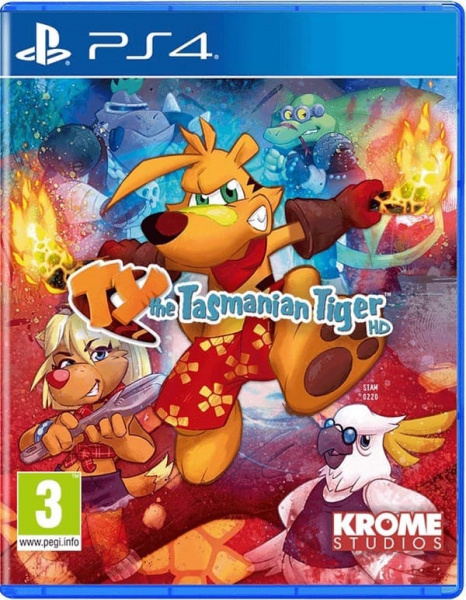 Ty the Tasmanian Tiger HD [PS4, английская версия, БУ]