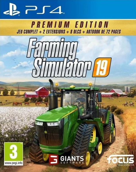 Farming Simulator 19 - Premium Edition (PS4, РУС, БУ)