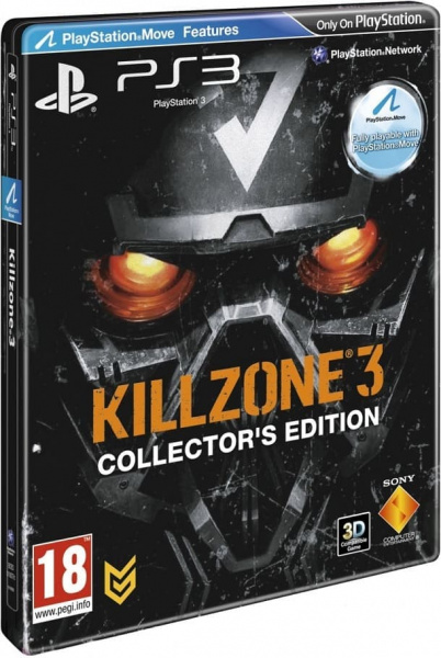Killzone 3 Steelbook Edition (PS3, РУС, БУ)
