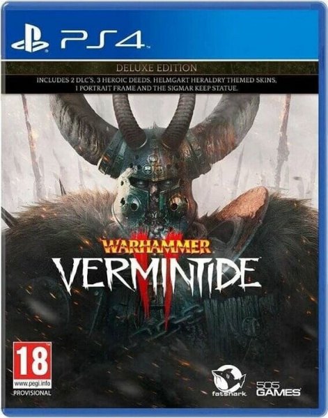 Warhammer: Vermintide II (2) - Deluxe Edition [PS4, русские субтитры, БУ]