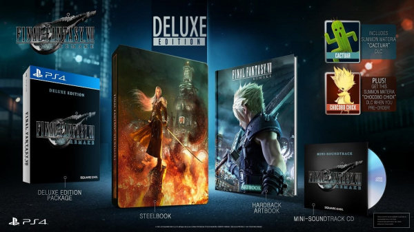 Final Fantasy VII (7) Remake - Deluxe Edition (PS4, АНГЛ, БУ) - интернет-магазин GameShock г. Челябинск