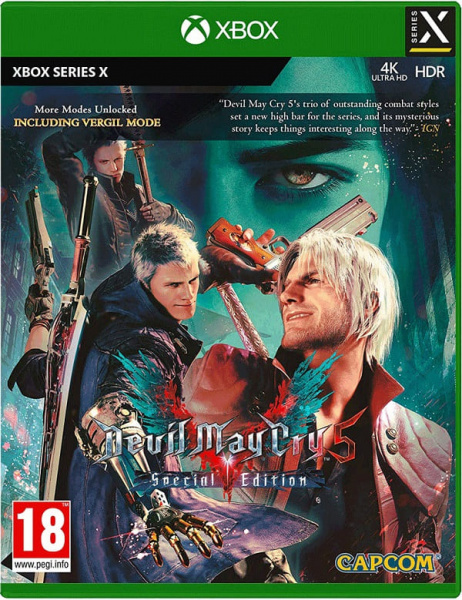 Devil May Cry 5 Special Edition (Xbox Series X, Русские субтитры)