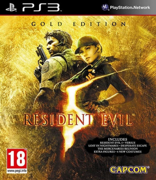 Resident Evil 5 - Gold Edition (PS3, АНГЛ) Resident Evil 5 - Gold Edition (PS3, АНГЛ)