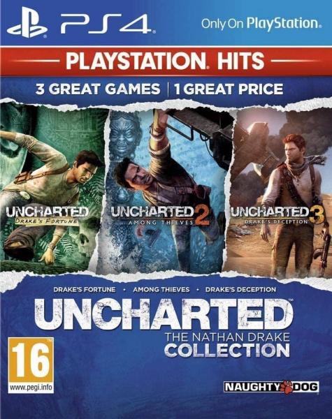 Uncharted: Натан Дрейк. Коллекция - PlayStation Hits (PS4, русские субтитры)