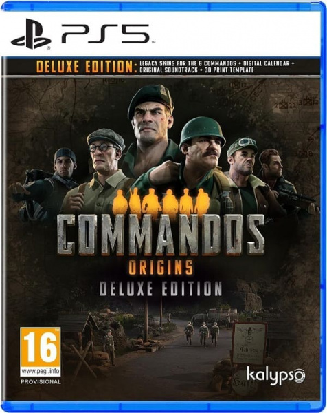 Commandos: Origins - Deluxe Edition (PS5, русские субтитры)