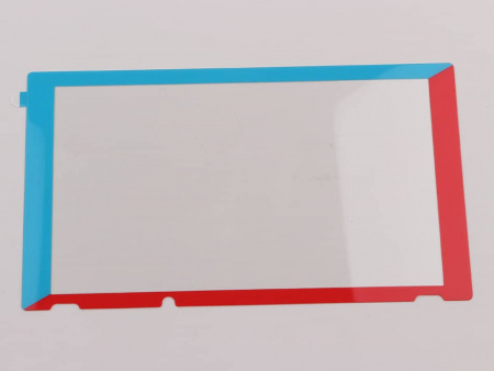 Защитное стекло 9H 0.23мм NS Switch - Red/Blue Защитное стекло 9H 0.23мм NS Switch - Red/Blue