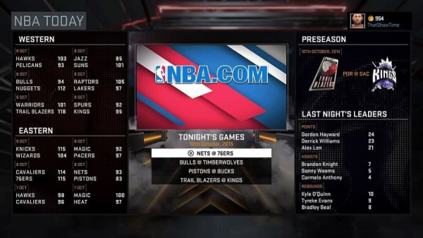 NBA 2K16 (PS4, английская версия) - интернет-магазин GameShock г. Челябинск