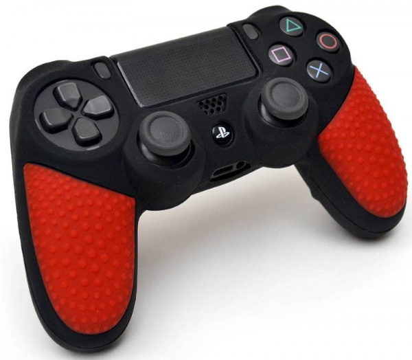 Чехол силиконовый для джойстика Non-Slip Red (PS4) - интернет-магазин GameShock г. Челябинск