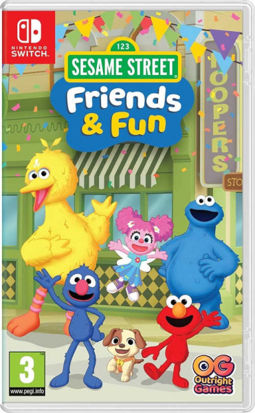 Sesame Street: Friends & Fun [Nintendo Switch, английская версия]