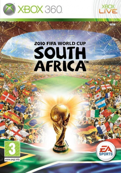 2010 Fifa World Cup: South Africa (Xbox 360, АНГЛ, БУ)