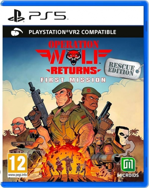 Operation Wolf Returns: First Mission (с поддержкой PS VR 2) [PS5, английская версия]