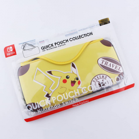 Защитный чехол Quick Pouch Collection "Pikachu" для Nintendo Switch/Lite Защитный чехол Quick Pouch Collection "Pikachu" для Nintendo Switch/Lite