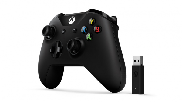 Джойстик беспроводной Xbox One + беспроводной адаптер для Windows