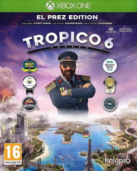 Tropico 6 - El Prez Edition [Xbox One, русская версия, БУ]