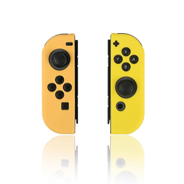 Силиконовый чехол Joy-Con, Yellow and Khaki Switch