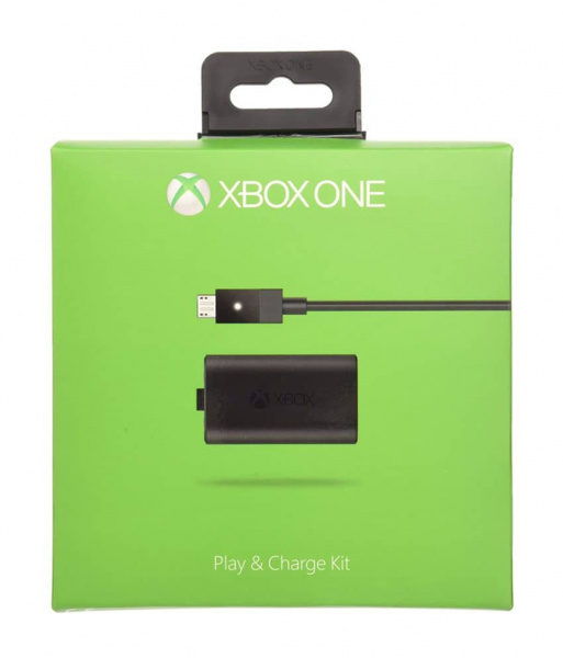 Аккумулятор 1400mAh и кабель Microsoft для геймпада Xbox One/Series Play and Charge Kit (S3V-00008)