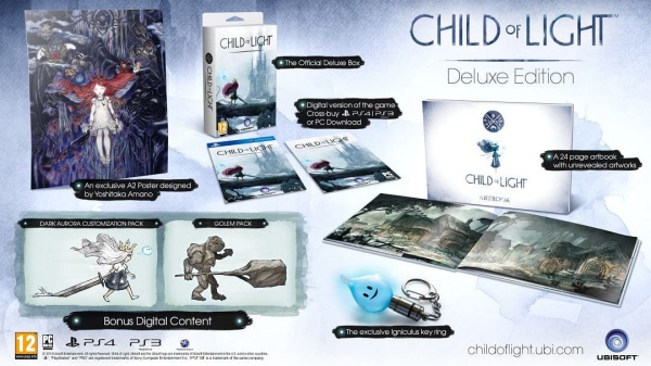 Child of Light - Deluxe Edition (код загрузки) (PS4, английская версия) - интернет-магазин GameShock г. Челябинск