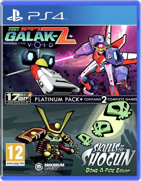 Galak Z: The Void & Skulls of the Shogun: Bone A Fide Edition - Platinum Pack (PS4, РУС, БУ)