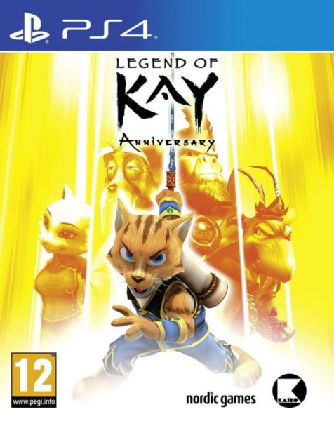 Legend of Kay Anniversary (PS4, английская версия)
