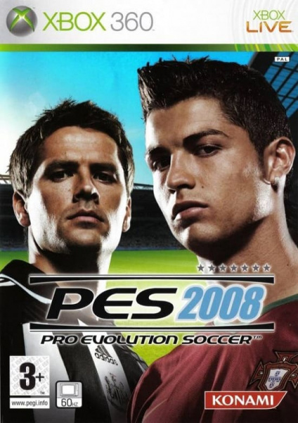 Pro Evolution Soccer (PES) 2008 (Xbox 360, АНГЛ, БУ)